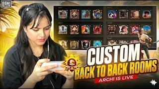 BGMI LIVE CUSTOM ROOM || BGMI CUSTOM ROOM LIVE #bgmilive #customroomlive #pubgmobile #archilive