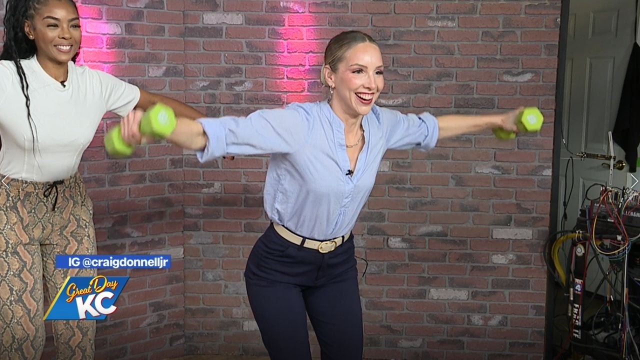 Carrie Learns Exercises To Recharge Your Energy With Personal Trainer Craig Donnell