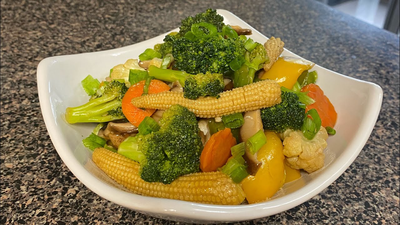 Chunky Vegetables Trini Style YouTube