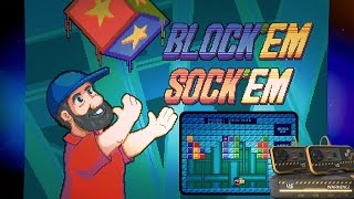 Block' Em Sock 'Em Puzzler - Featuring The Immortal John Hancock Captured Off the Old Samsung DLP TV