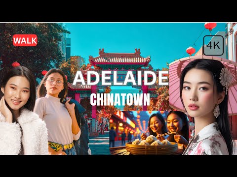 🚶‍♂️ Walking Adelaide Chinatown 🇦🇺 | A Cinematic City Walk in South Australia