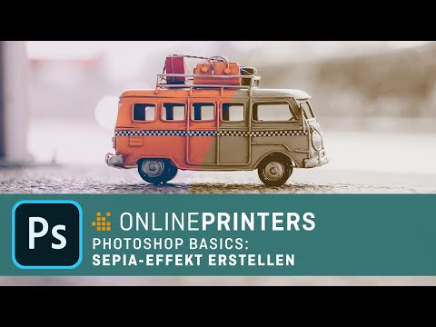 Sepia-Effekt in Photoshop erzeugen – Basics Tutorial