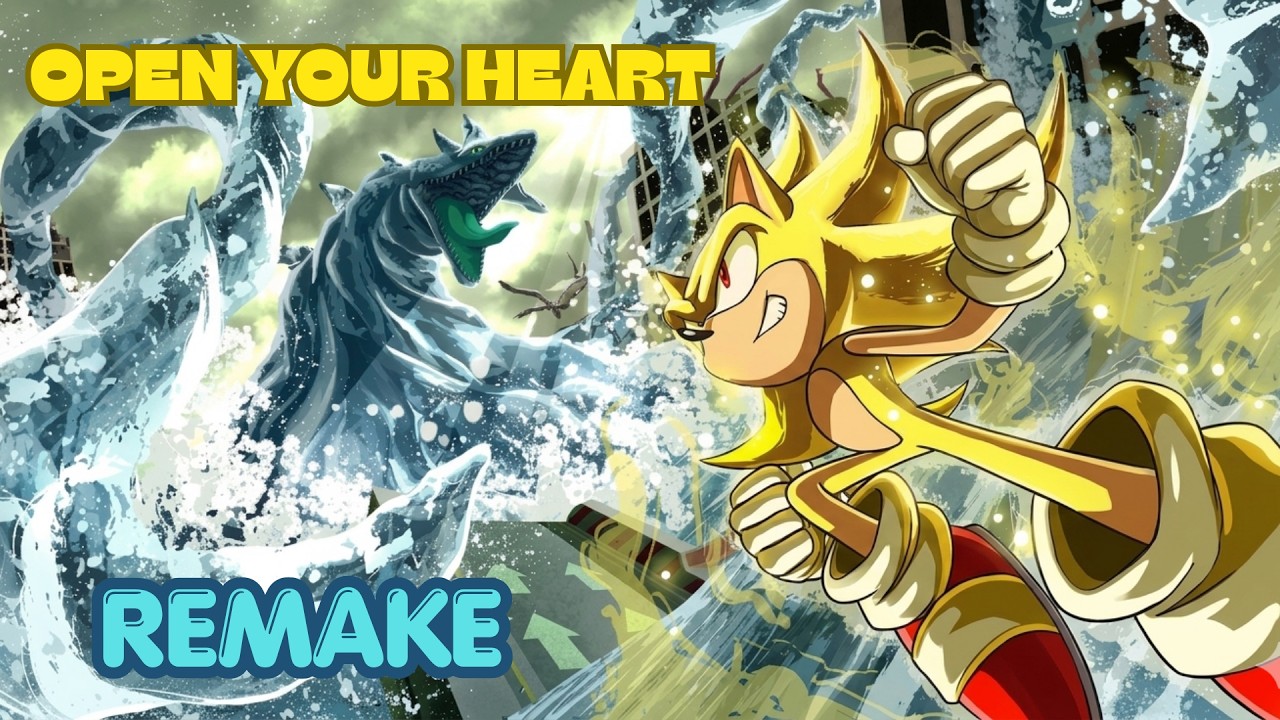 Sonic Adventure Open Your Heart (Remake / Multi Era Visualizer) - YouTube