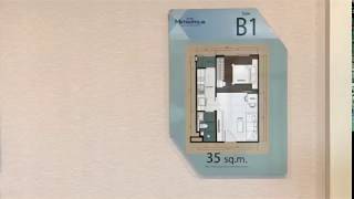 Metropolis Samrong Showflat 1 Bedroom