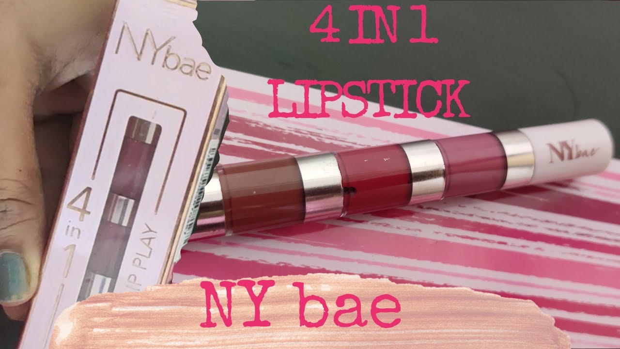 IS NY bae 4 in 1 lipstick is good 👍or bad 👎? Smudge proof or waterproof?
