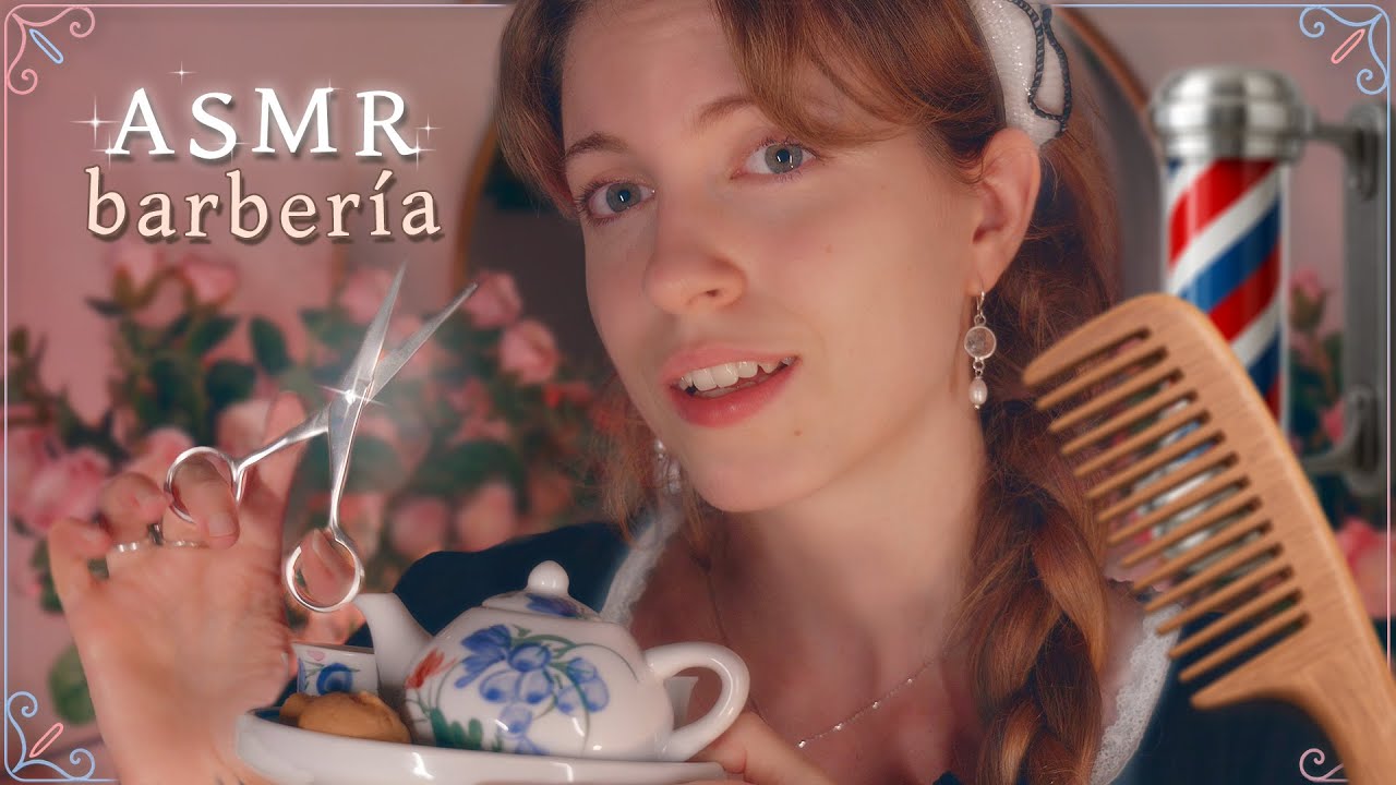 ASMR КОРОЛЕВСКАЯ СЛУЖАНКА 👑 Готовит тебя к свиданию с принцессой ✂️ Стрижка и Бритьё