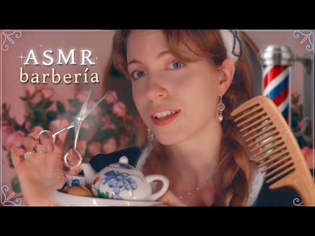 ASMR ROYAL MAID 👑 Whispers, Haircut & Shave Before Your Date with the Princess 🤍