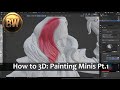 FoundryVTT 3D Tutorial: Painting your 3D Printer Minis for 3D Canvas (Part 1)