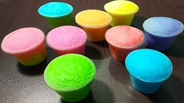 How To Make Soft Iceberg Slime l Mini Iceberg Slime l#2