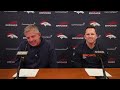HC Sean Payton, GM George Paton address media ahead of 2026 NFL Draft