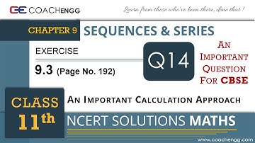 SEQUENCES AND SERIES Exercise 9.3 Q14 Class 11 MATHS NCERT Solution - Geometric Progression Examples