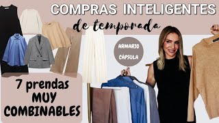 ZARA HAUL (ropa combinable)/ CÁPSULA DE TEMPORADA (tu asesora de imagen y moda)