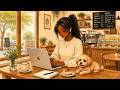 ☕Soft Swing Jazz | Peaceful 1940s Vintage Cafe Morning