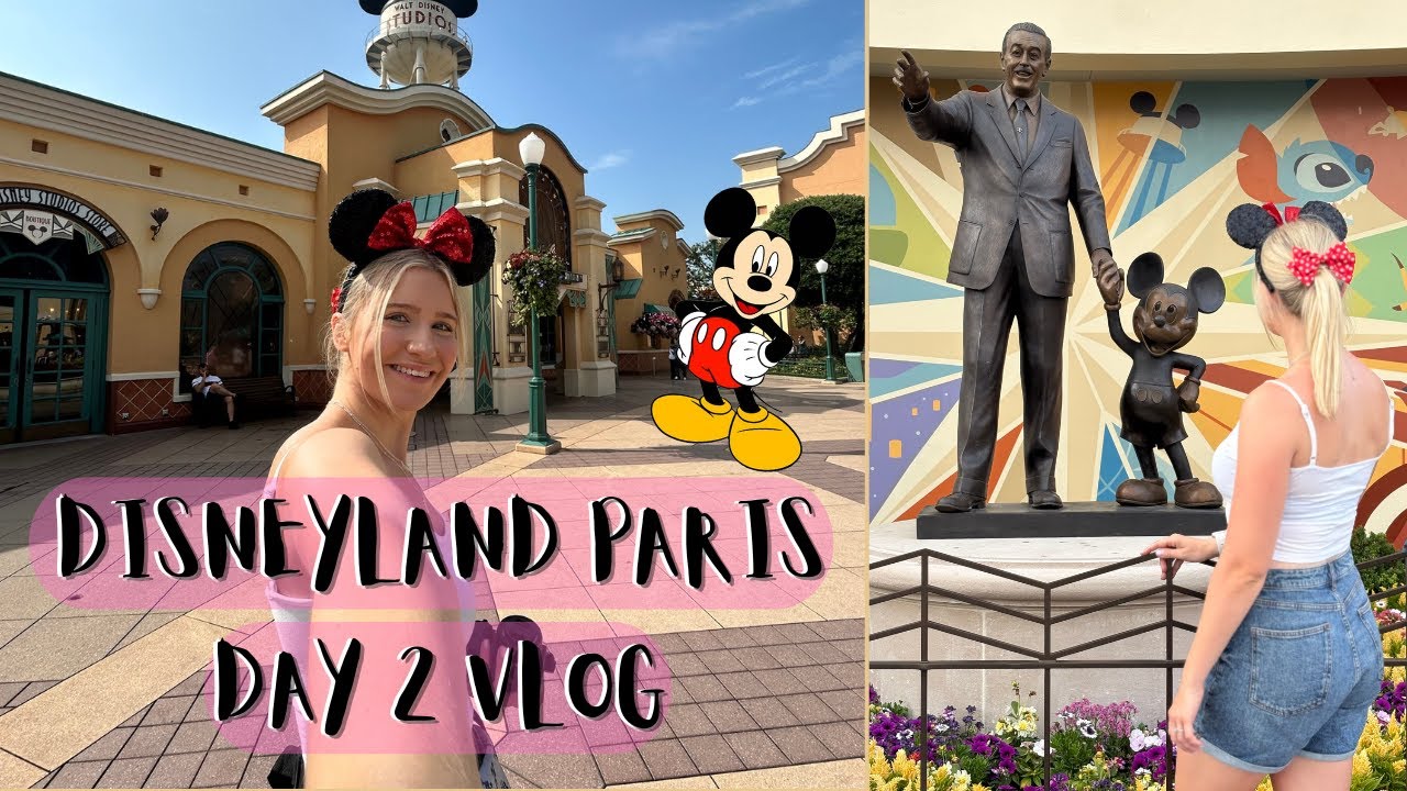 Disneyland Paris Day Two - Disney Studios, New Expansion & What's New🎥