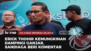 Download lagu Sandiaga Uno Tanggapi Bursa Calon Wakil Presiden | AKIM tvOne