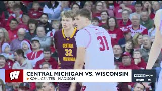 Badgers pickup bounce-back win against Central Michigan