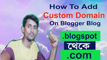 How To Add Custom Domain in Blogger (.com/.net/.info/.org)