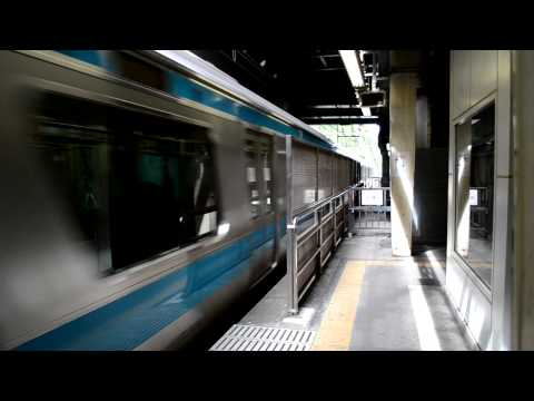 【HD】京浜東北線E233系　高速で通過　空笛付き