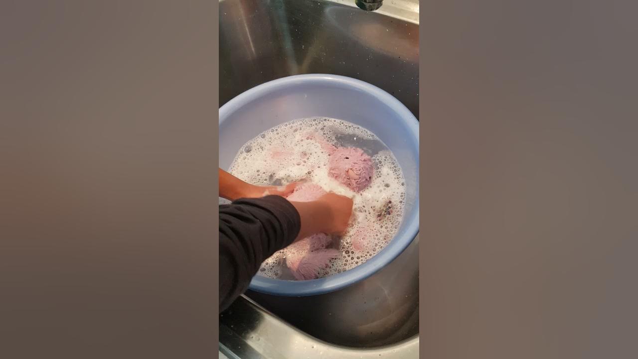 How to wash a jellycat bunny soft toy! YouTube