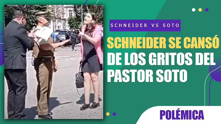 Diputada Emilia Schneider ENCARA AL PASTOR SOTO