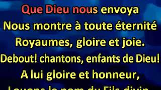 Entendez ces chants glorieux