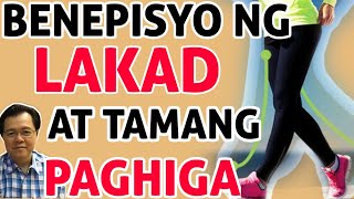 Benepisyo ng Lakad at Tamang Pag-Higa – by Doc Willie Ong #1025