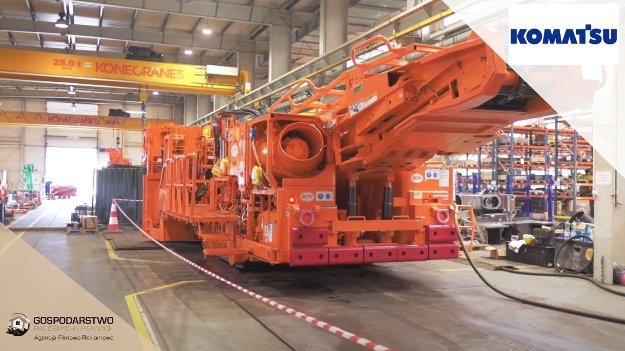 Joy Global Poland, KOMATSU. Prezentacja jedynej w Polsce maszyny Bolter