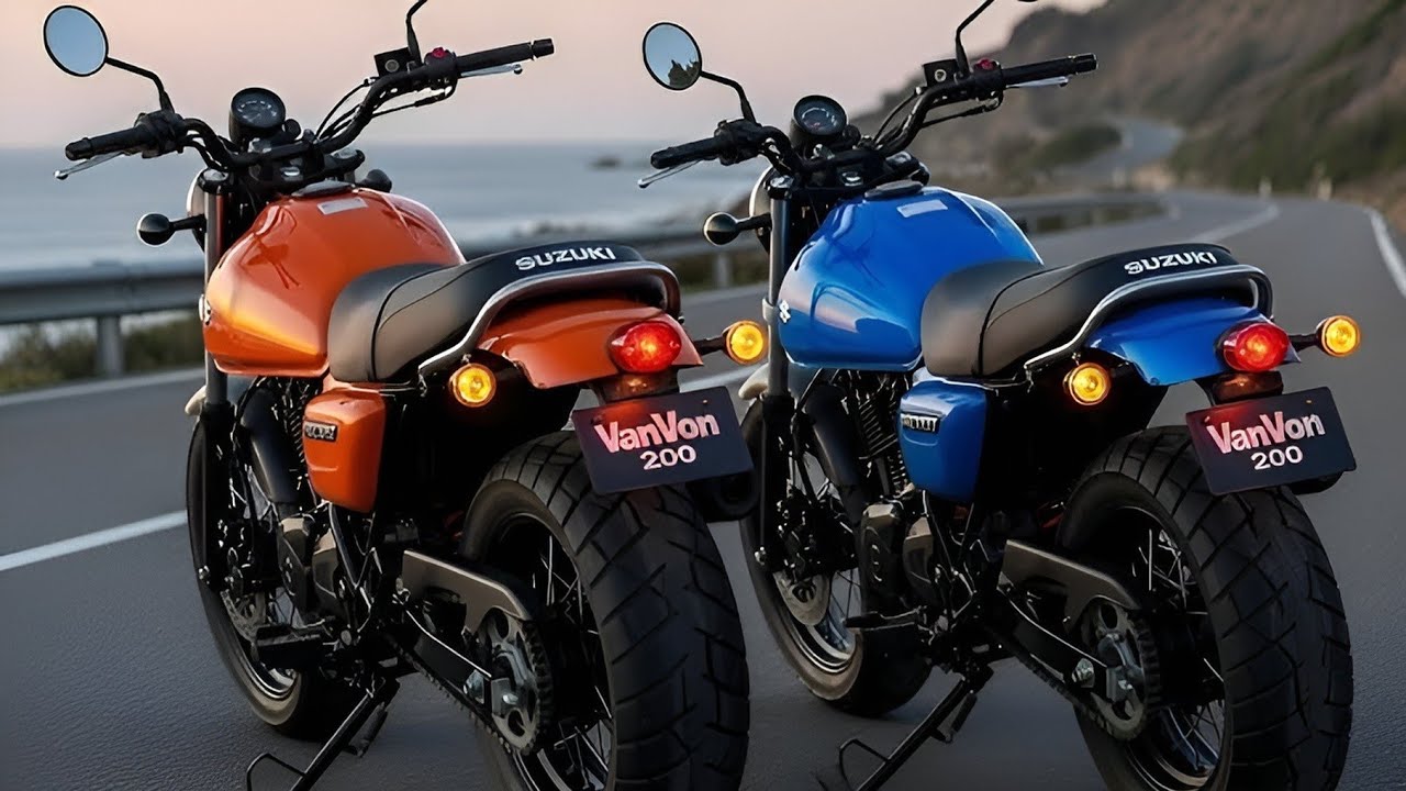 New 2026 Suzuki VanVan 200 – Retro Style Meets Modern!