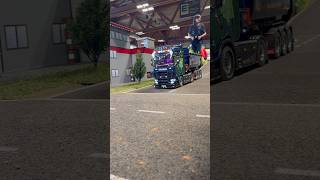 Scania V8 Power on Display🚛🔥Strong sound, pure RC muscle! #scania #scaniav8 #rctruck #rc #event