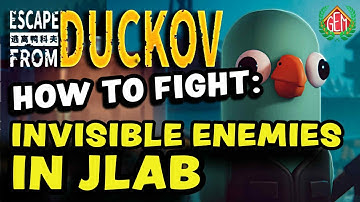 Escape from Duckov How to Fight Invisible Enemies in J-Lab Level 2
