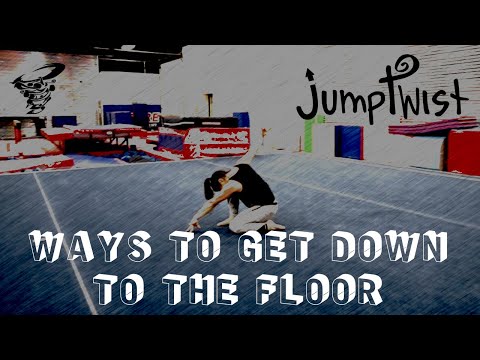 Gymnastics Choreography - Ways to Get Down to the Floor