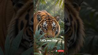 Amazing Tiger Facts You Need to Know! #shorts#viralvideo#facts#subscribe