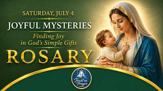 ✝️ Today's Holy Rosary ✝️ Saturday July 4th, Joyful Mysteries