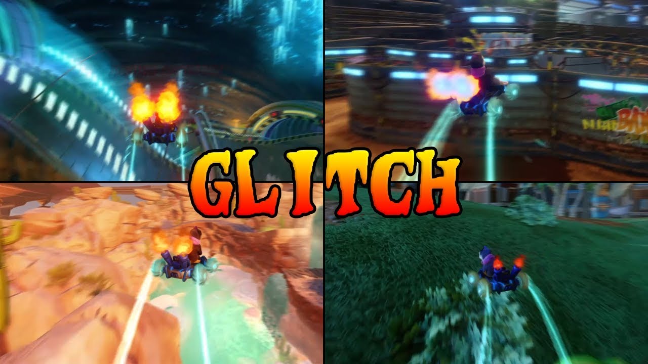 Atajos No Intencionados - Crash Team Racing Nitro Fueled (Glitch, Cheat)