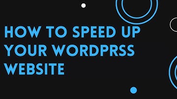 How to Speed Optimize your WordPress Website - Step by Step guide | D-Tech Tv