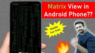 How to create matrix raining in Android Phone | Android phone tricks 2020 screenshot 5