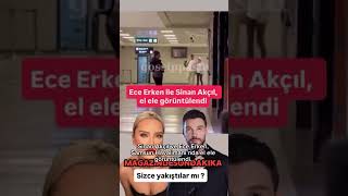 Ece Erken Ve Sinan Akçıl, Samsun Havalimanı’nda El Ele Görüntülendi.