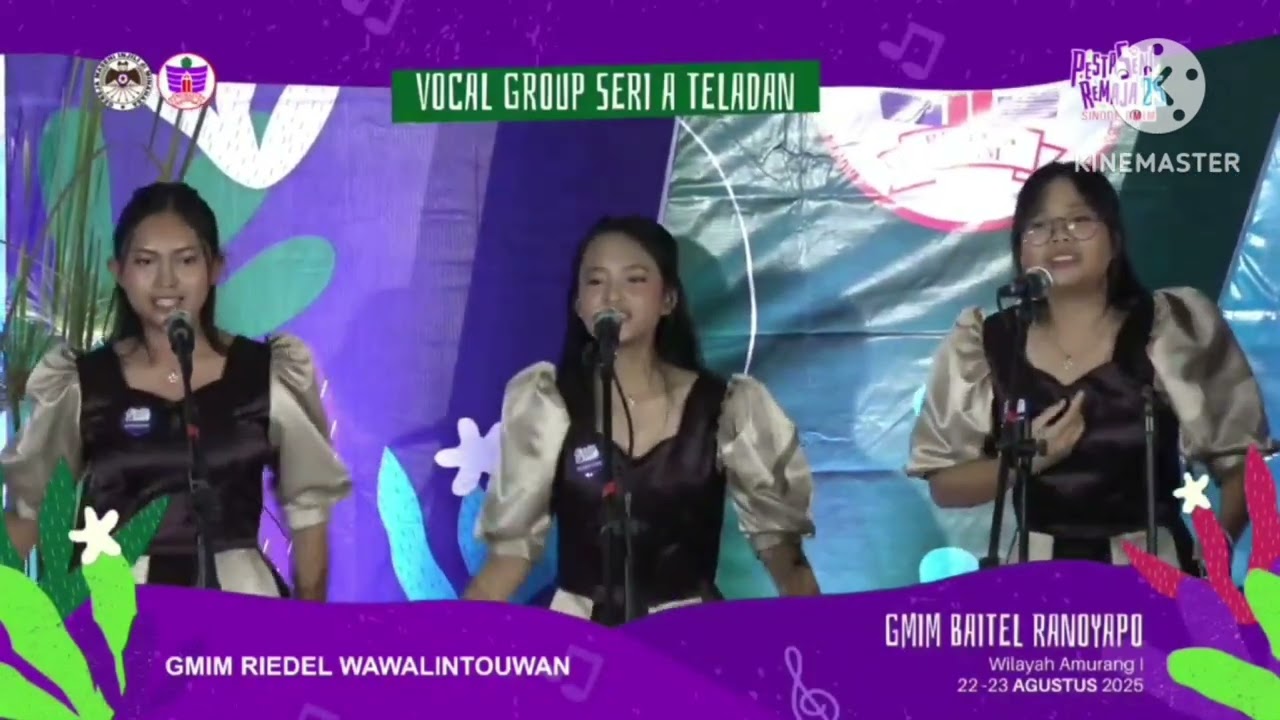 VOCAL Group REMAJA riedel wawalintouan Gold medal 88,120 . PSR 2025  FREEDOM by ux band (COVER)