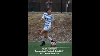 Julia Johnson CFC vs NC Courage G07 (ECNL Showcase May 2023)