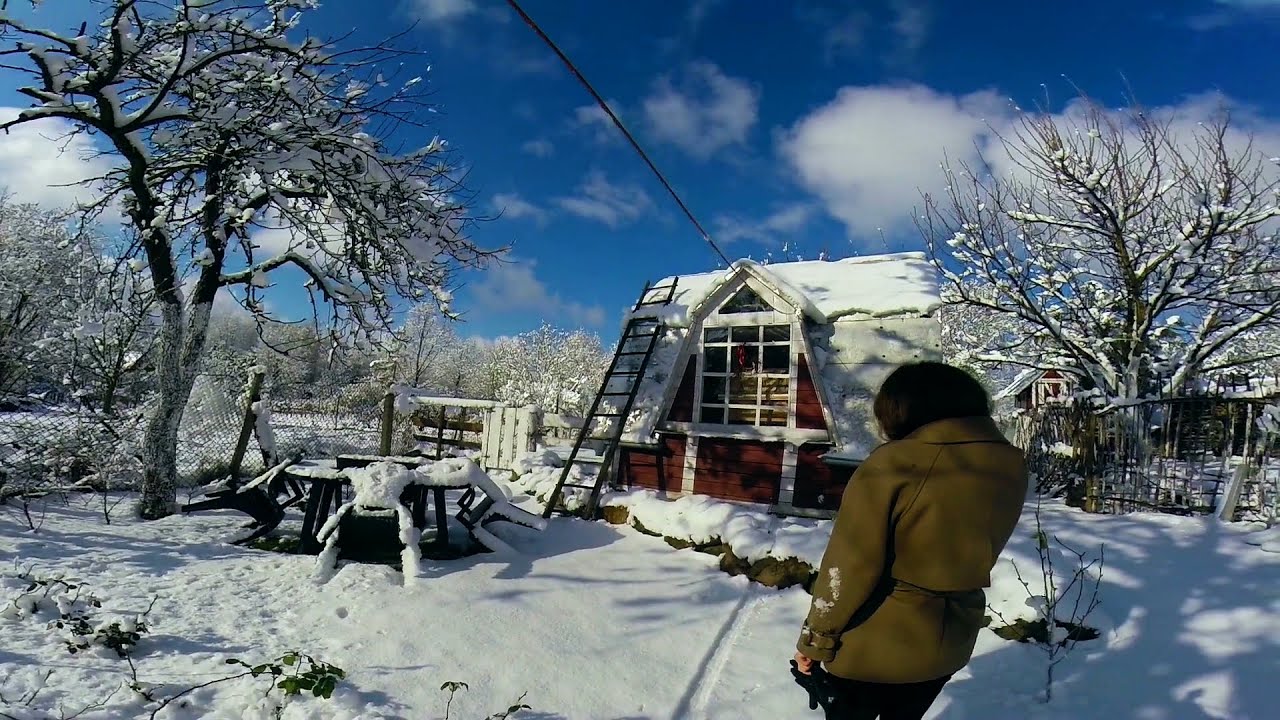 Dzień z życia rolnika S05E05 - dalsze ogławianie wierzb, zimowa niespodzianka - zasypało nas