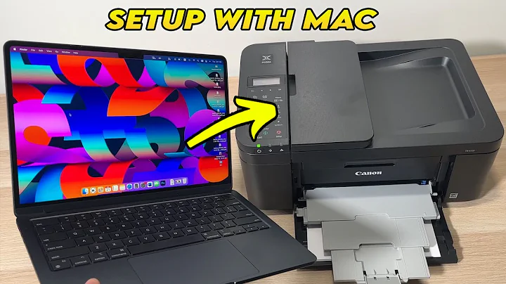 How to Setup Canon PIXMA TR4720 Printer With Mac Computer to Print & Scan over Wi-Fi