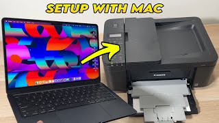 How to Setup Canon PIXMA TR4720 Printer With Mac Computer to Print & Scan over Wi-Fi