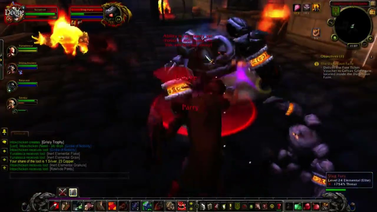 WoW Stormwind Stockades Dungeon Run