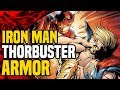 Iron Man Thor Buster Armor: Destroyer Breaks Thor's Hammer + Thor Dents Captain Americas Shield