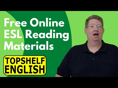 Free Online ESL Reading Materials For English Language Learners
