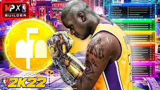 100% *BEST* NBA 2K22 SHAQUILLE ONEAL BUILD - PAINT GOD | BIG THANOS