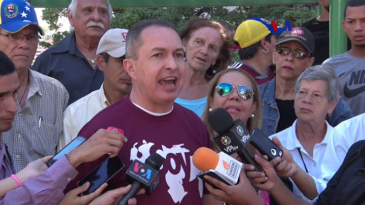 Venezolanos protestan contra el gobierno