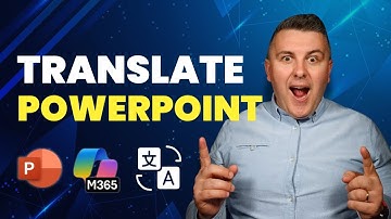 Translate Microsoft PowerPoint Presentation with AI
