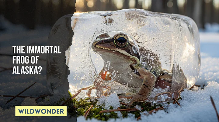 The Frog That Can Survive Being Frozen #wildlife #nature
