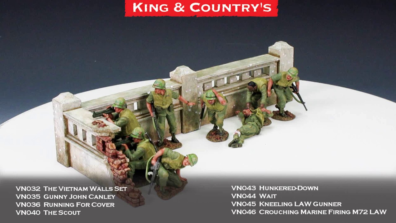 VN045 Kneeling LAW Gunner by King and Country 